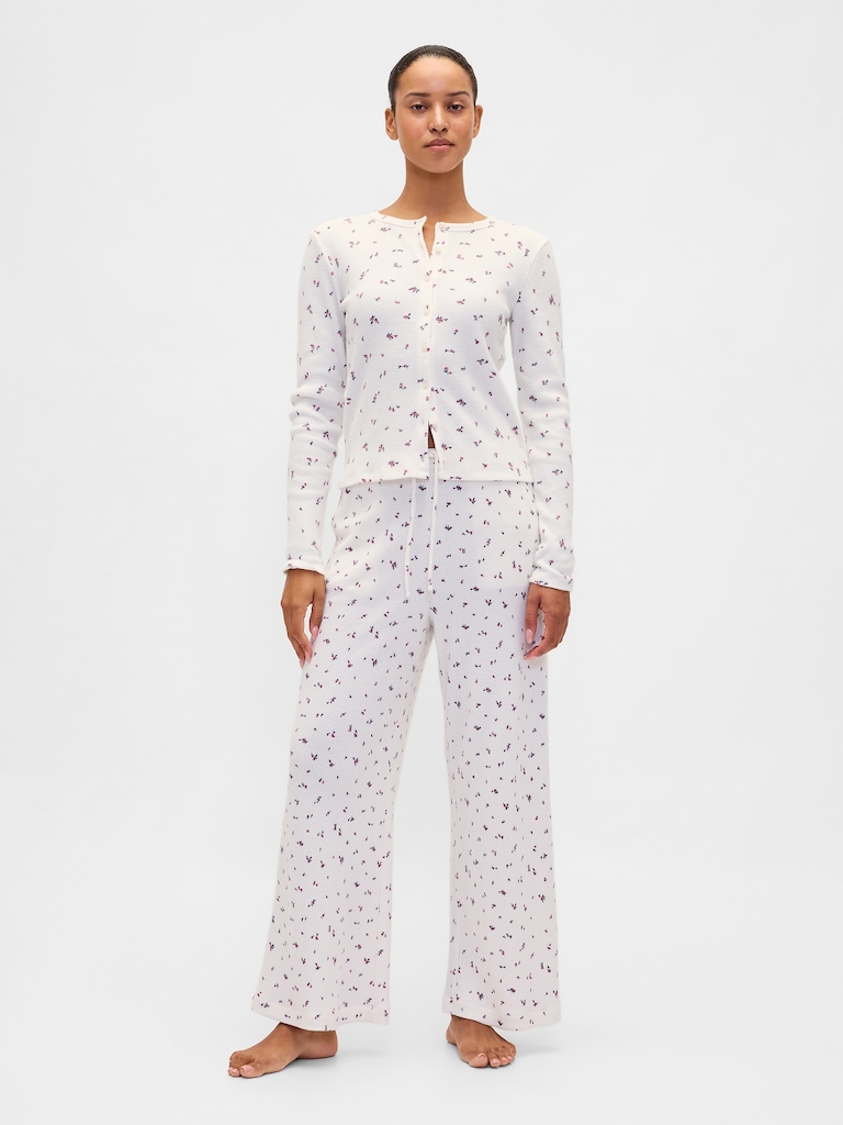 Waffle PJ Cardigan