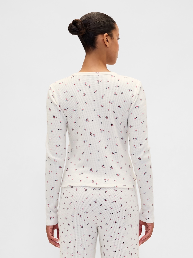 Waffle PJ Cardigan