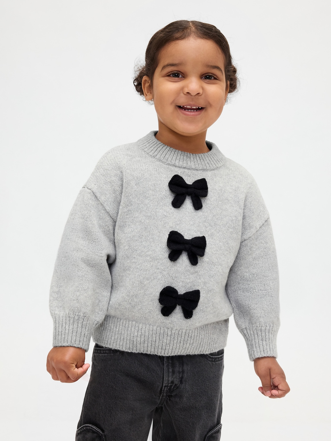 Baby & Toddler CashSoft Bow Sweater