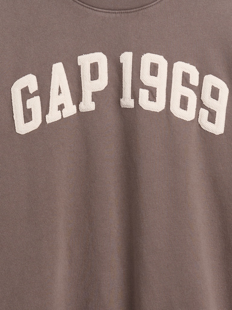 VintageSoft Gap Logo Tunic Sweatshirt