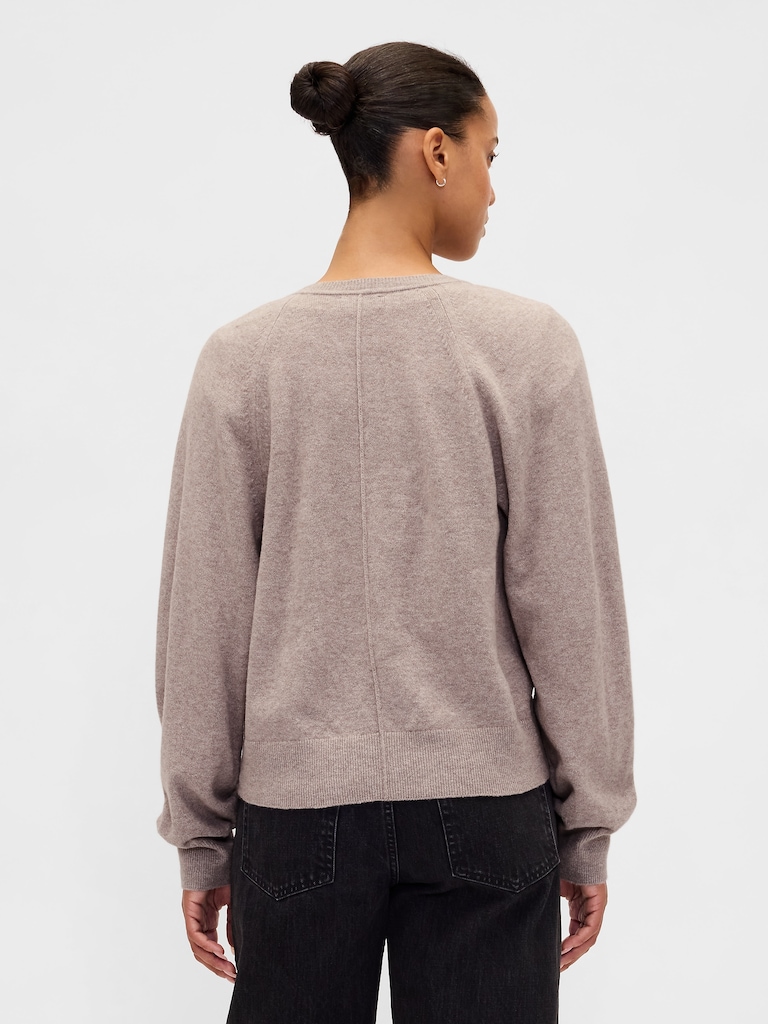 CashSoft Henley Sweater