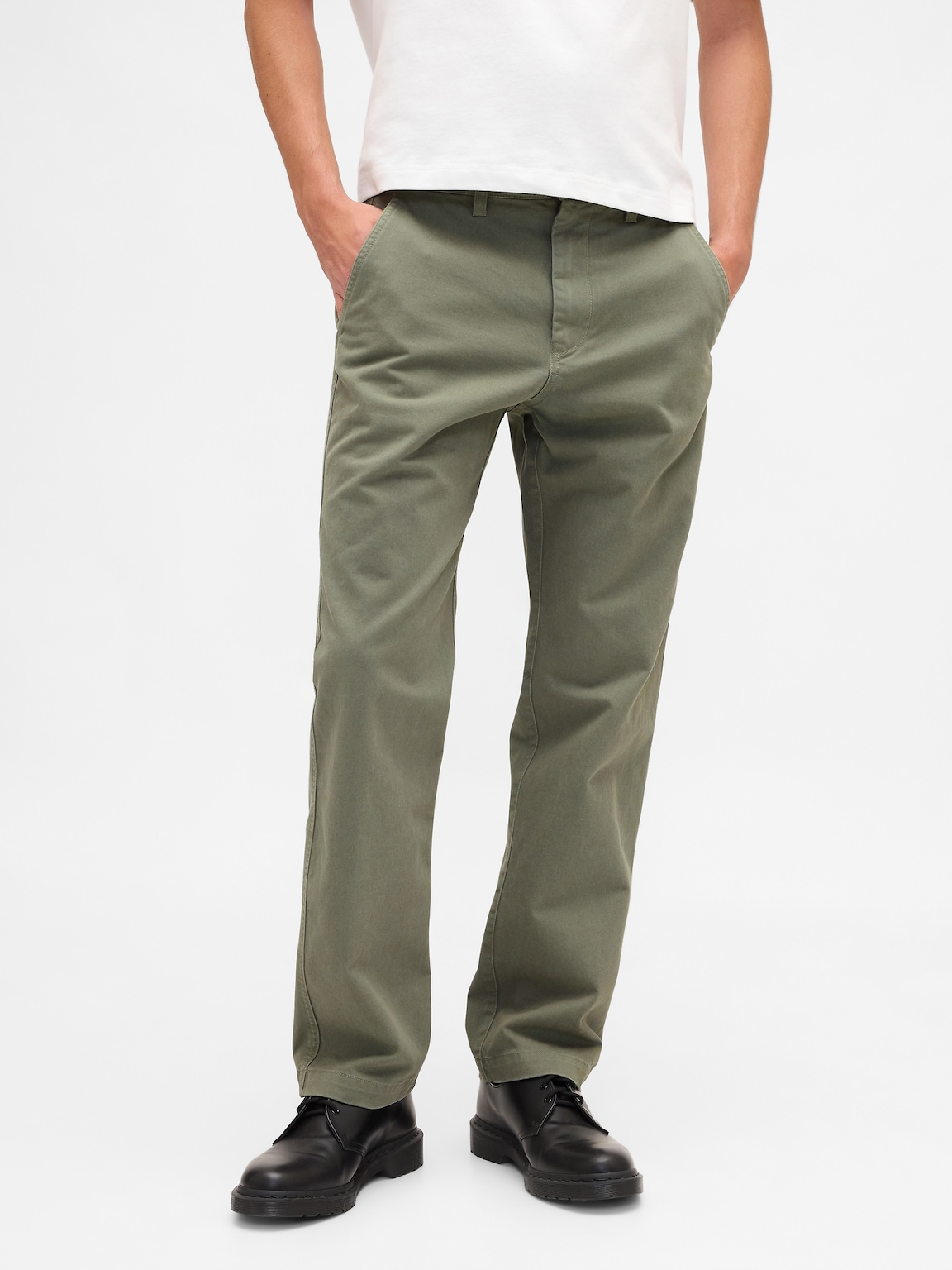 Heavyweight Twill Relaxed Straight Khakis
