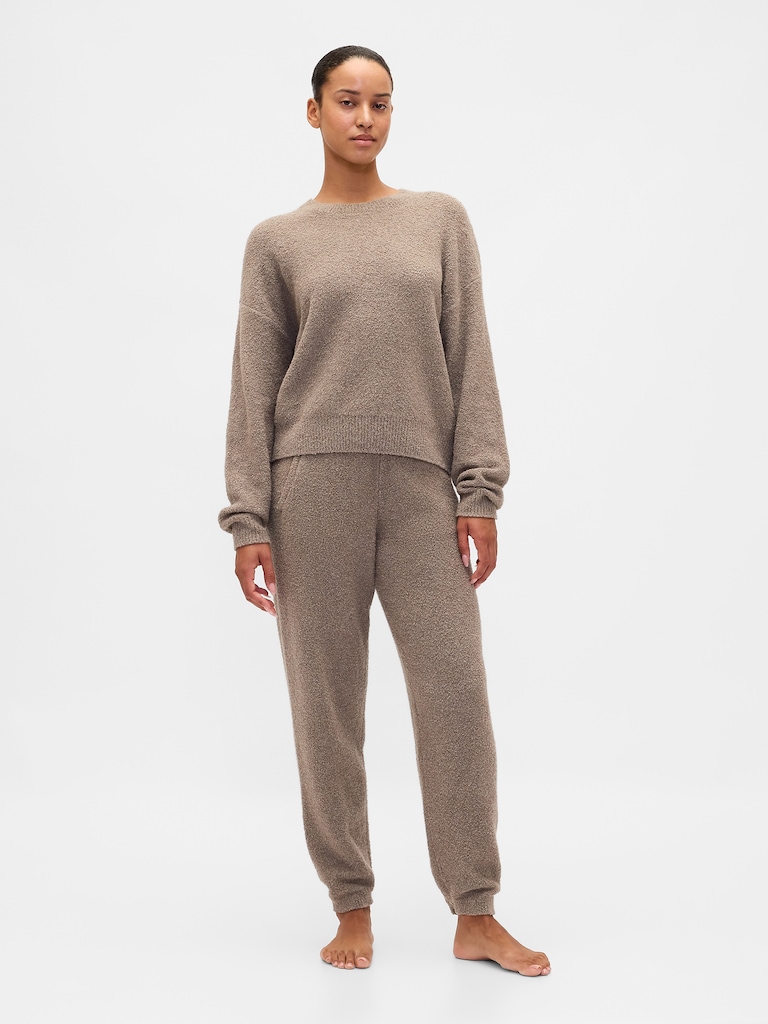 CashSoft Boucle Sweater Joggers