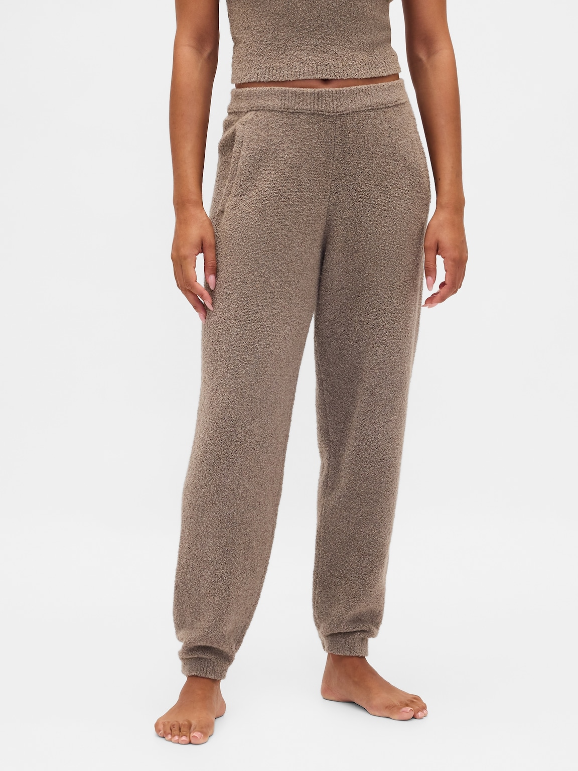 CashSoft Boucle Sweater Joggers