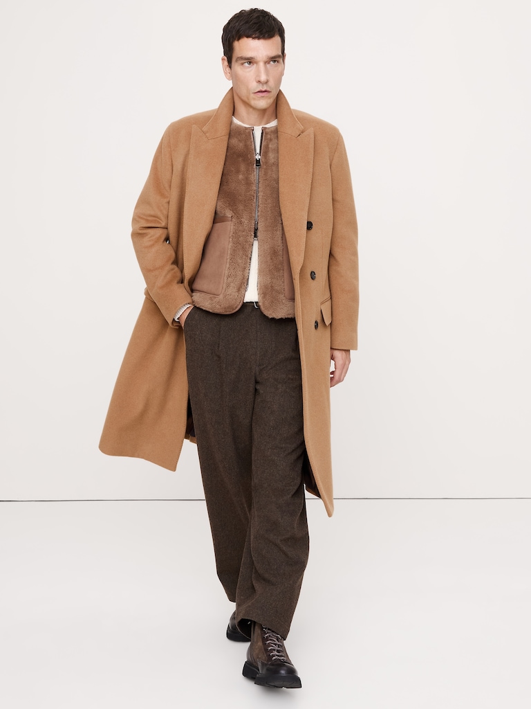 Reversible Shearling Vest