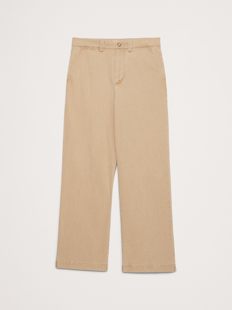Loose Brushed Italian Chino