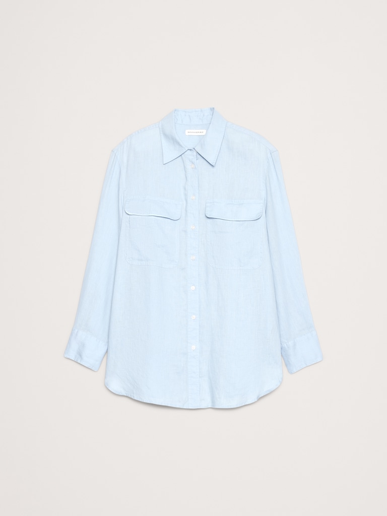 Linen Utility Shirt