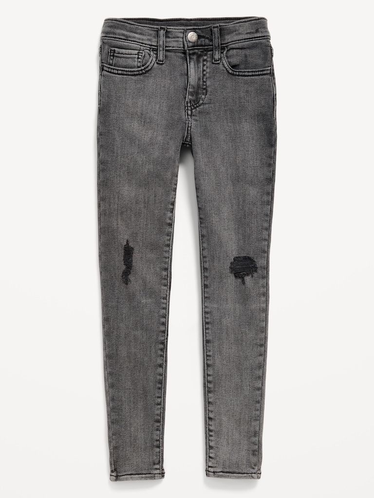 High-Waisted Rockstar 360° Stretch Jeggings for Girls