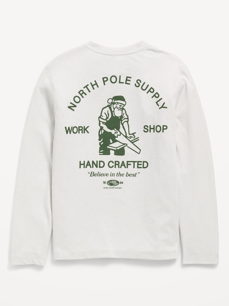 Long-Sleeve Graphic T-Shirt for Boys