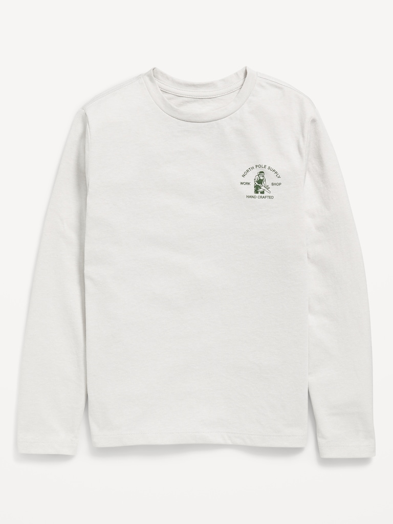 Long-Sleeve Graphic T-Shirt for Boys