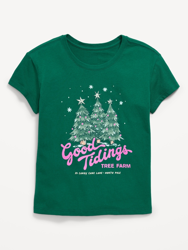 Short-Sleeve Graphic T-Shirt for Girls