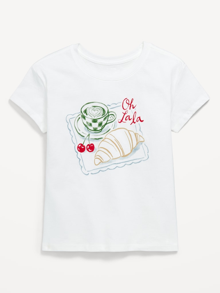 Short-Sleeve Graphic T-Shirt for Girls