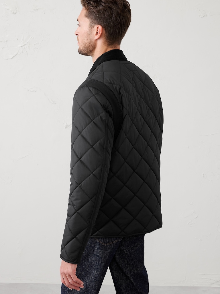Diamond Quilted Jacket