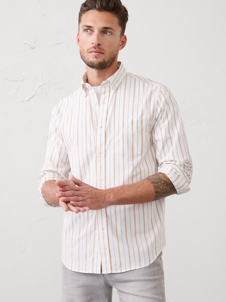 Slim-Fit Softwash Cotton Shirt