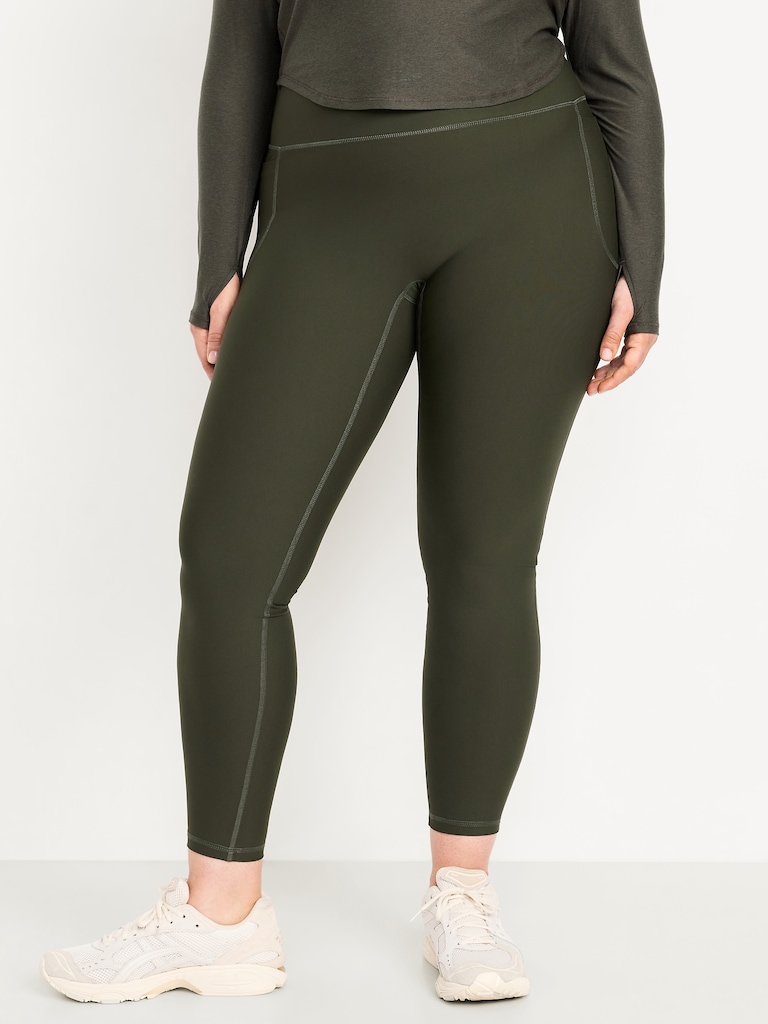 Extra-High Waisted PowerSoft Boundless 7/8 Pocket Leggings – No Front Seam