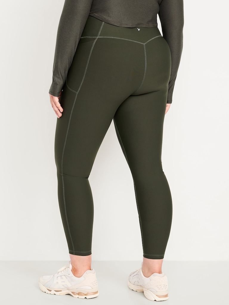 Extra-High Waisted PowerSoft Boundless 7/8 Pocket Leggings – No Front Seam