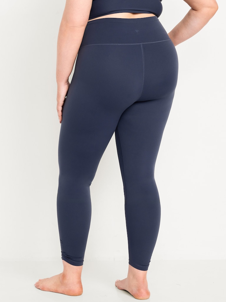 High-Waisted StudioSmooth Ruched Leggings