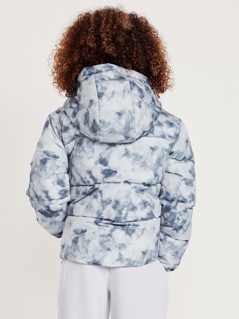 Printed Water-Resistant Puffer Jacket for Boys