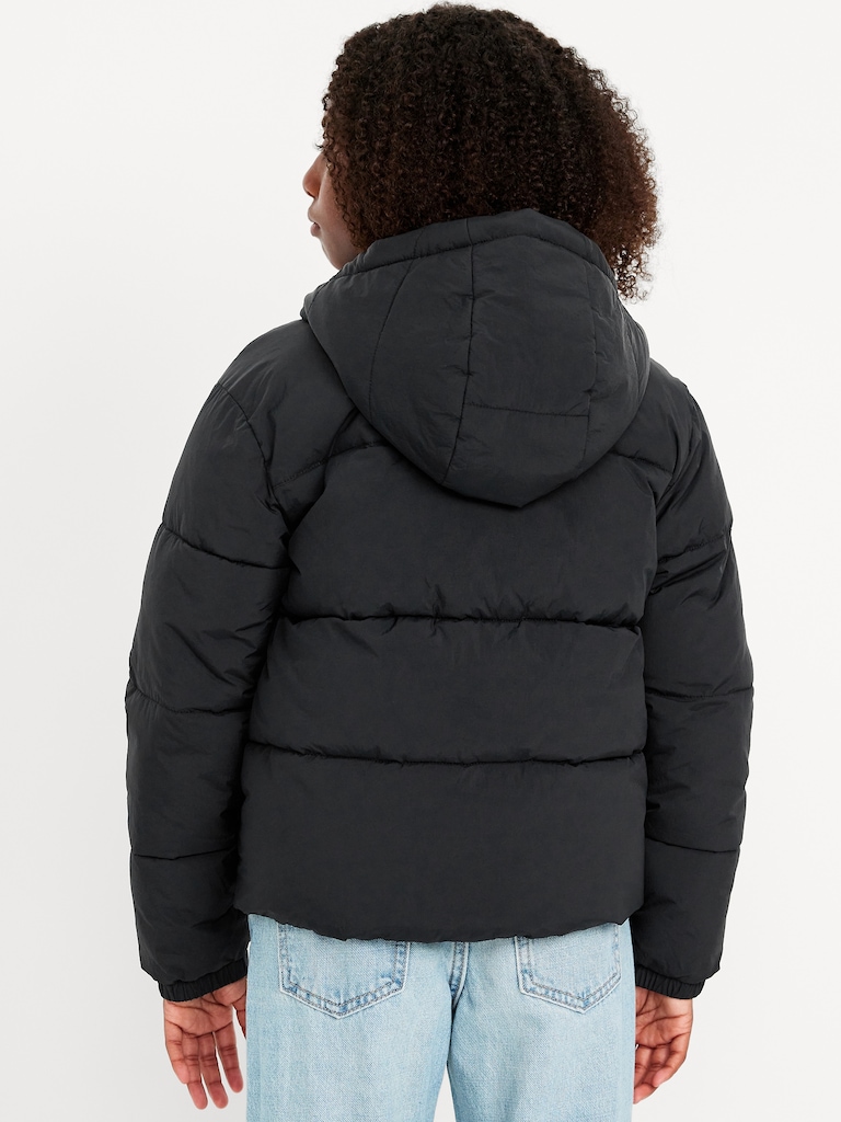 Water-Resistant Puffer Jacket for Boys