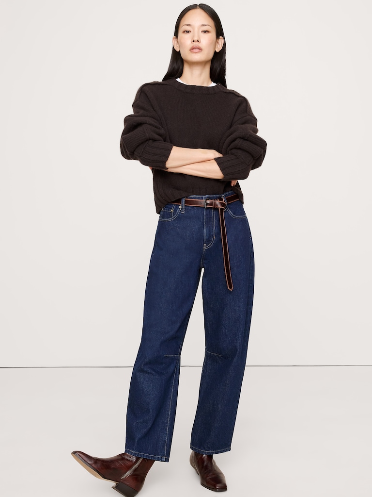 Distressed Trouser Belt