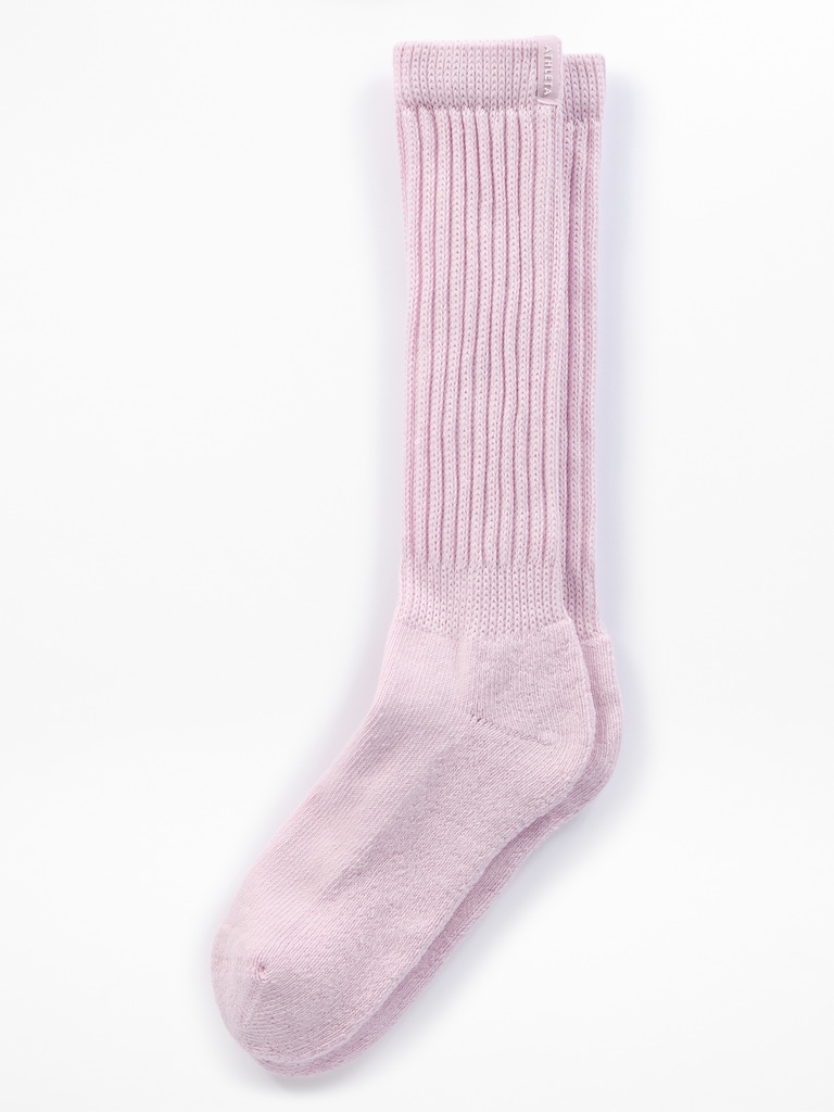 Cloud Scrunch Sock