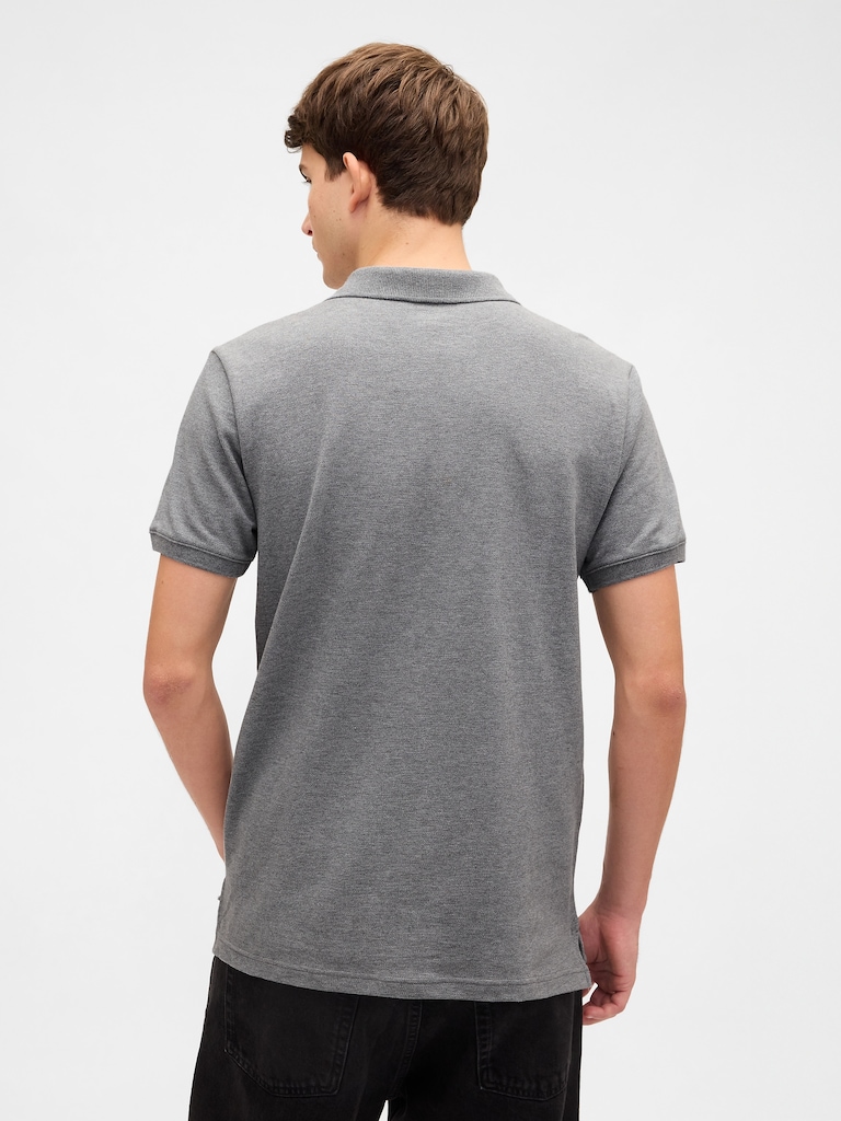 Pique Polo Shirt