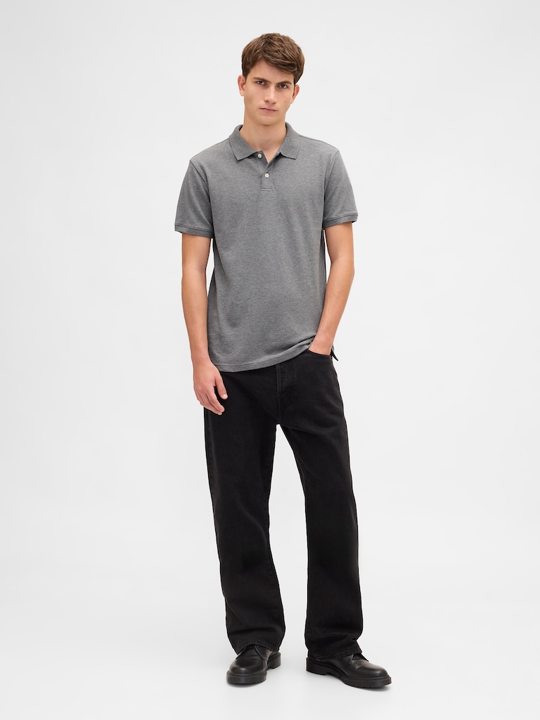 Pique Polo Shirt