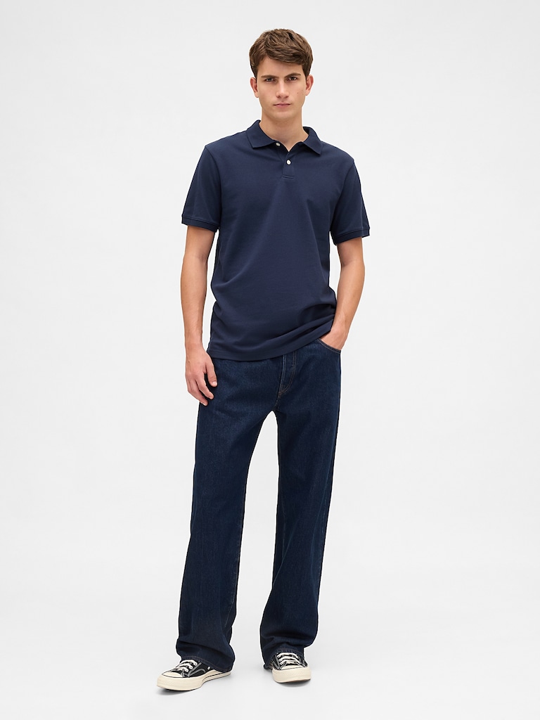 Pique Polo Shirt