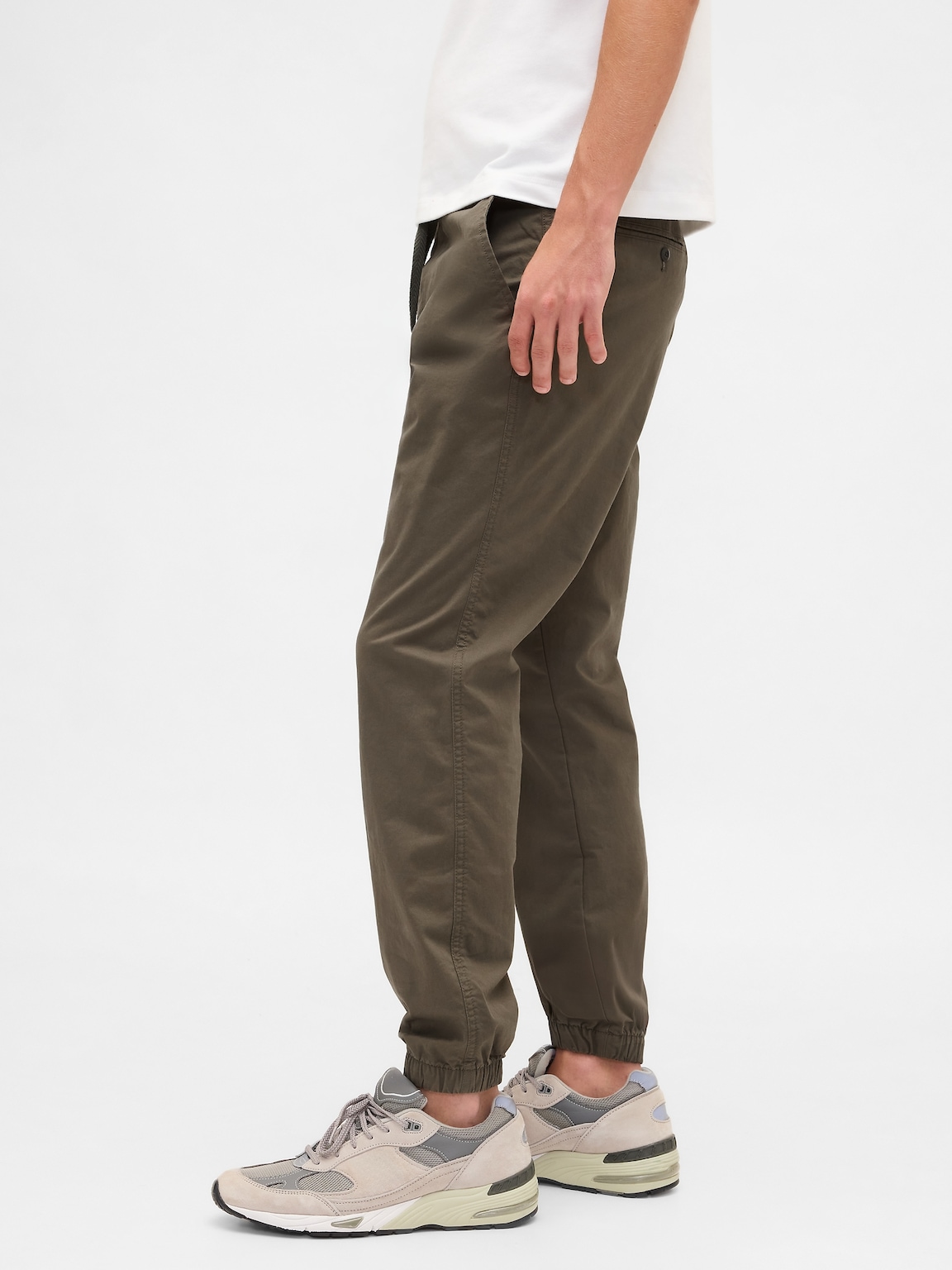 Canvas Slim Joggers