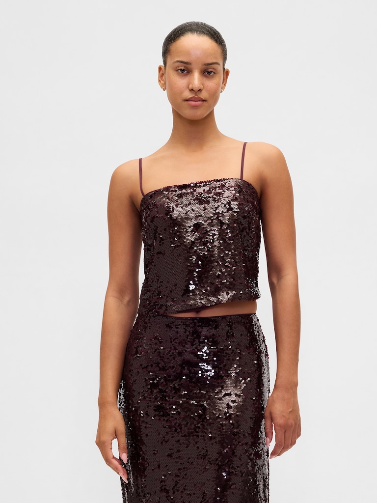Sequin Cami