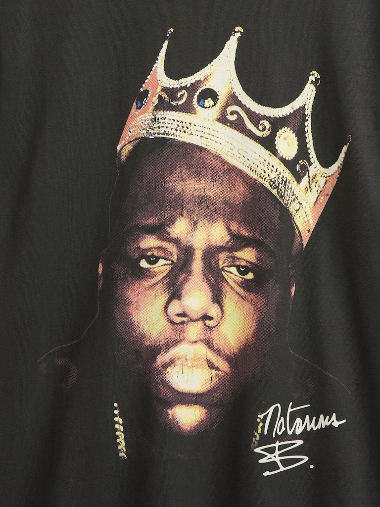 The Notorious B.I.G. Relaxed Graphic T-Shirt