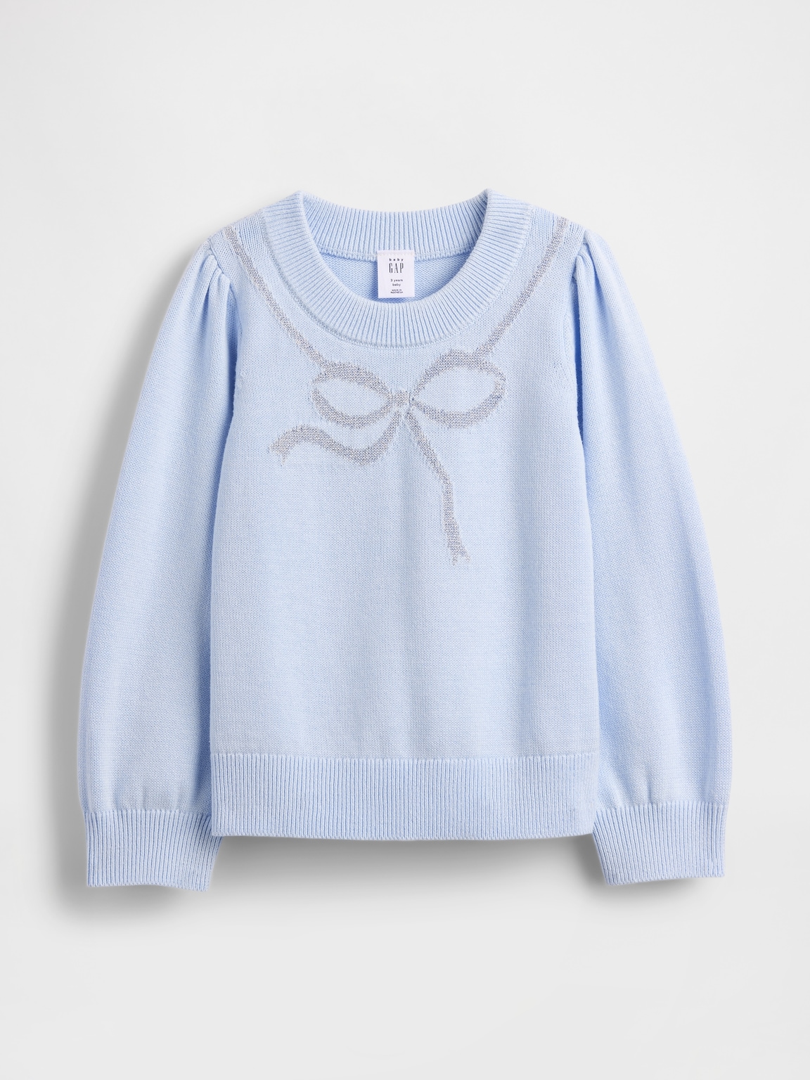 Baby & Toddler Puff-Sleeve Sweater
