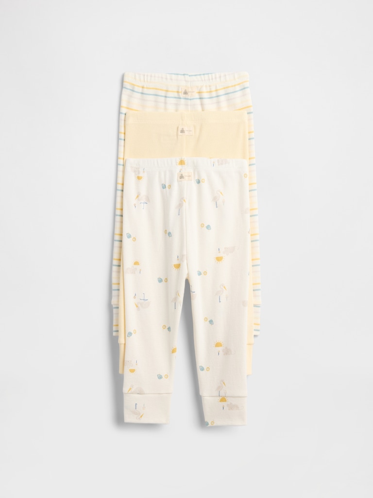 Baby Pull-On Joggers (3-Pack)