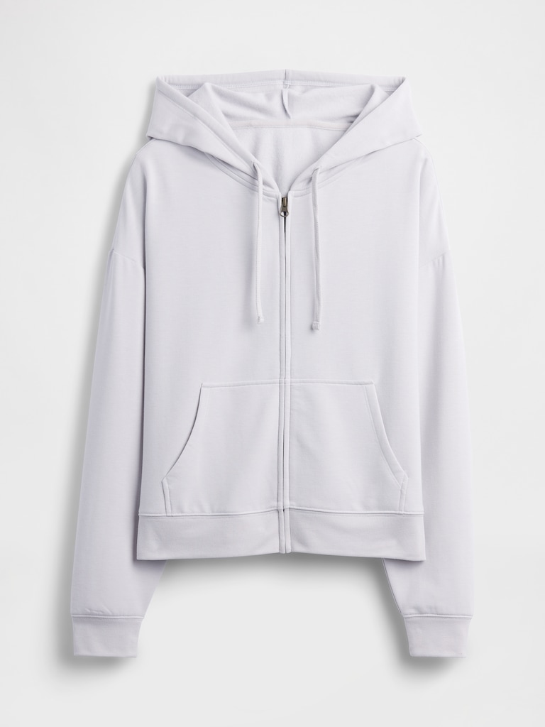 CloudLight Oversized Zip Hoodie