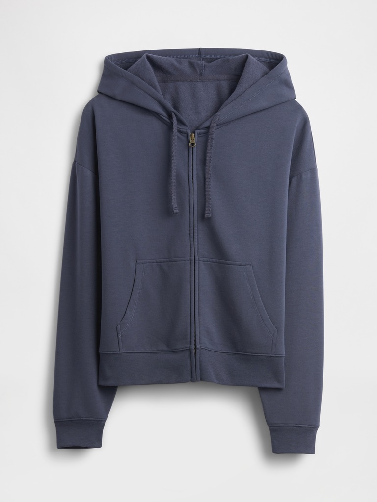 CloudLight Oversized Zip Hoodie