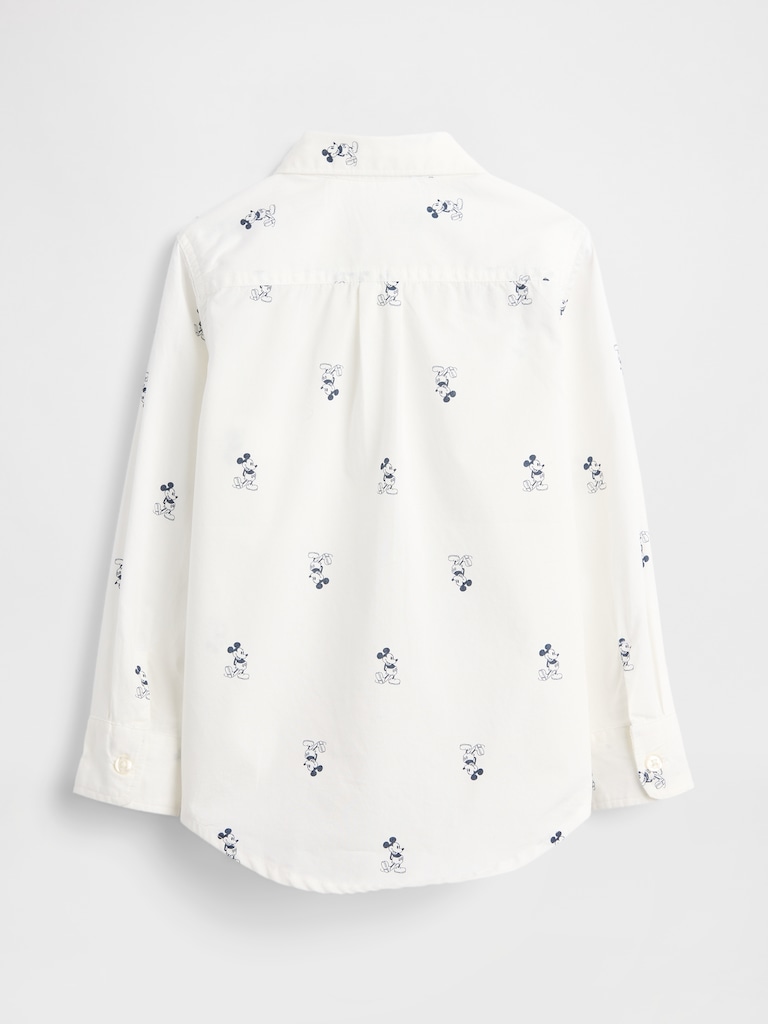 babyGap × Disney Mickey Mouse Poplin Shirt