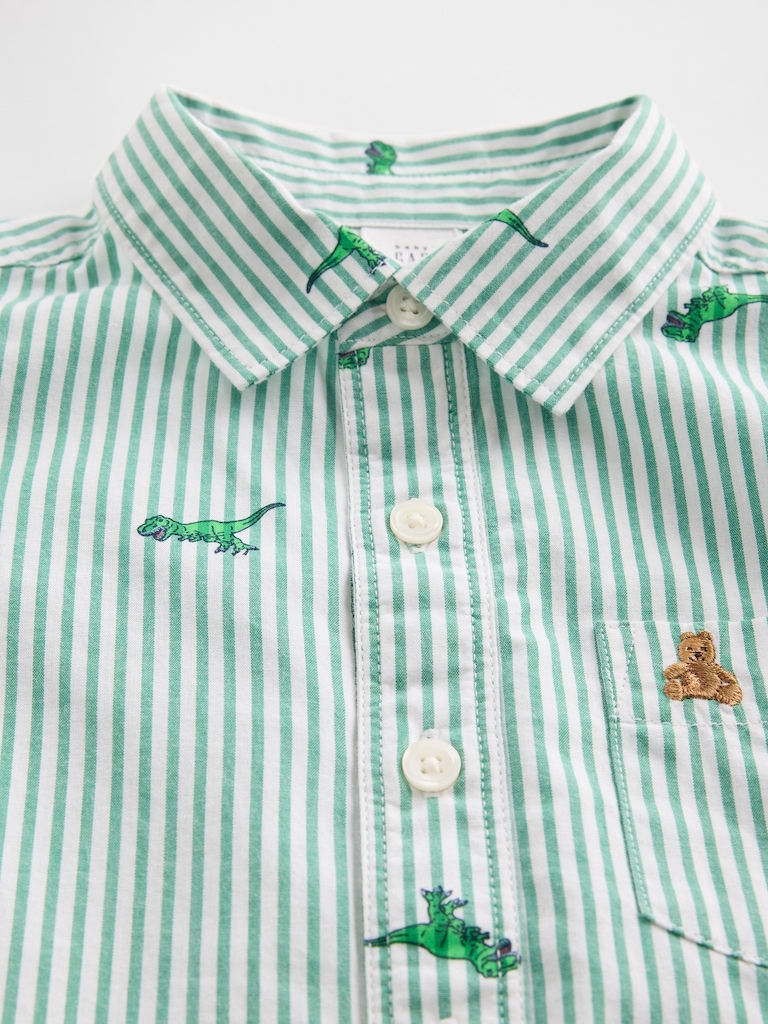 babyGap Brannan Bear Poplin Shirt