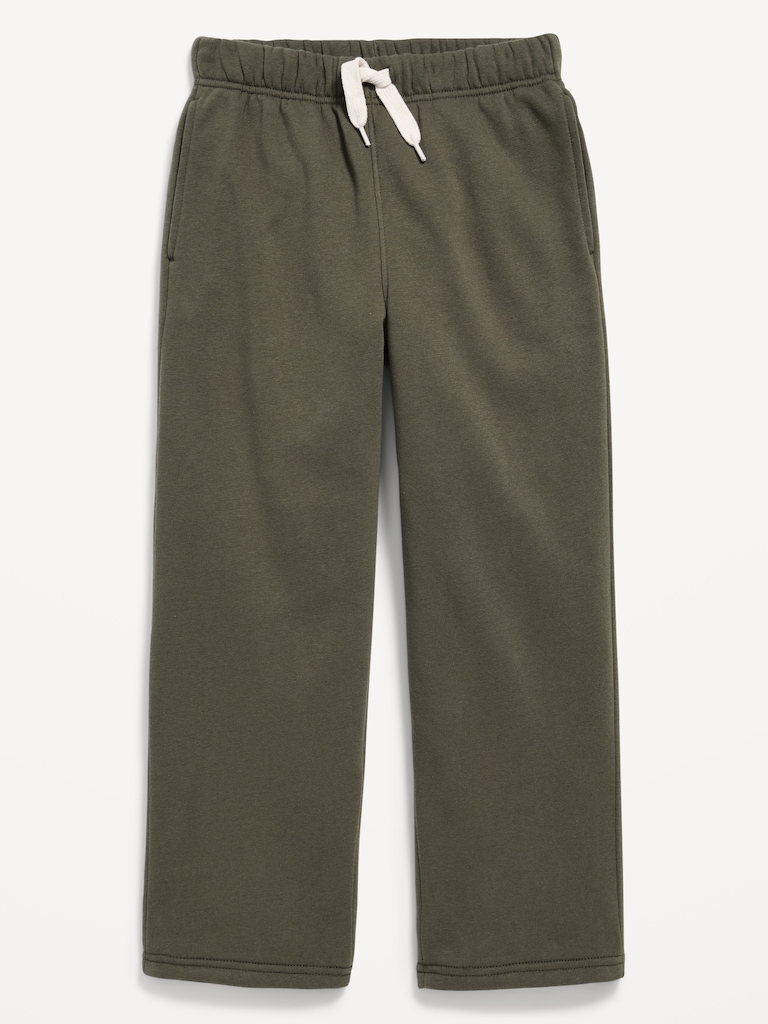 Straight Fleece Sweatpants for Boys