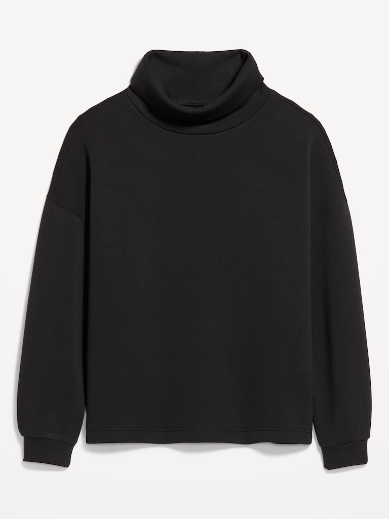 Bounce Fleece Funnel Neck Tunic