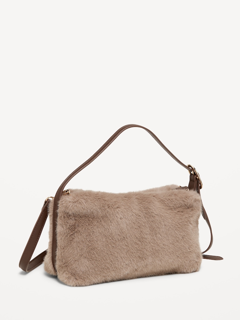 Heritage Faux-Fur Crossbody Bag