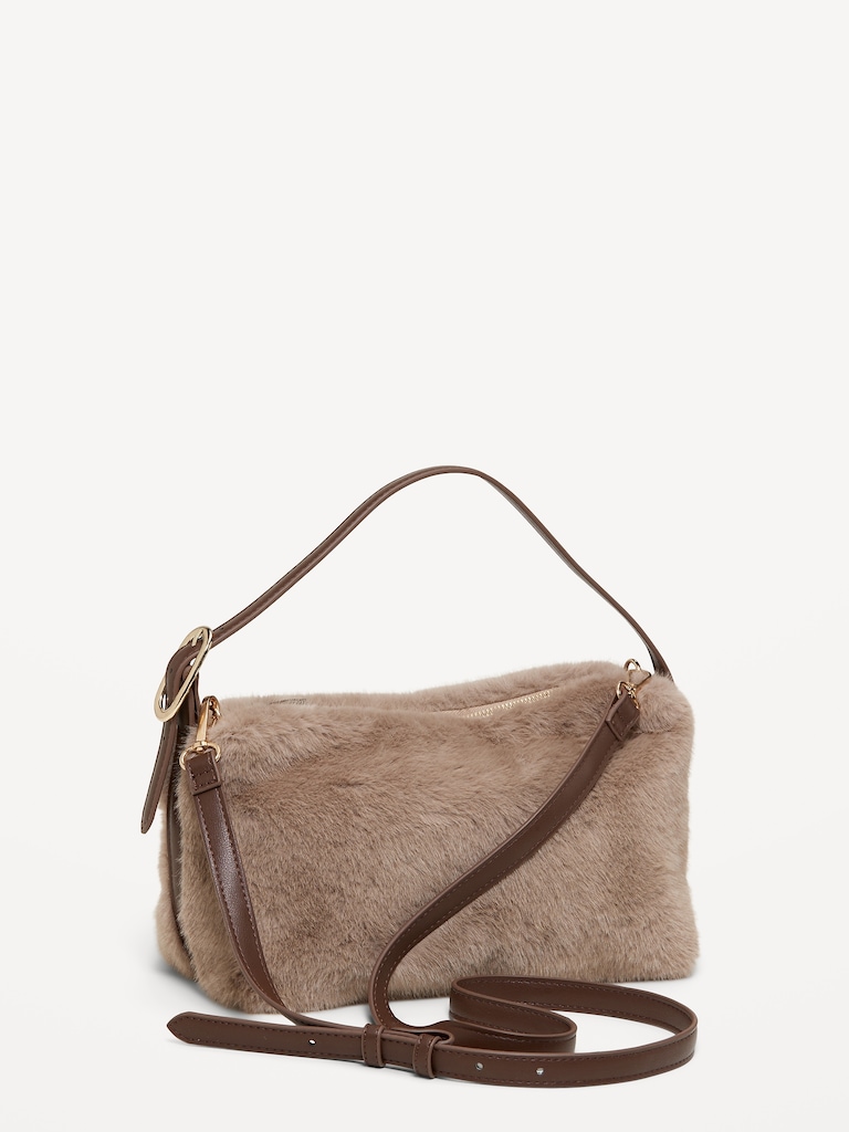 Heritage Faux-Fur Crossbody Bag