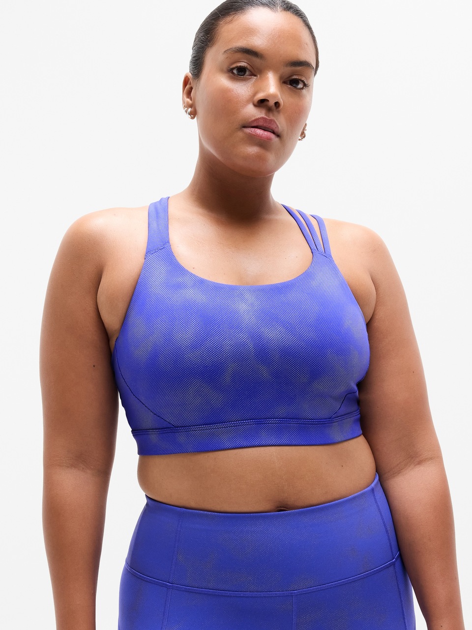 V-Neck Hardware One-Piece Swimsuit