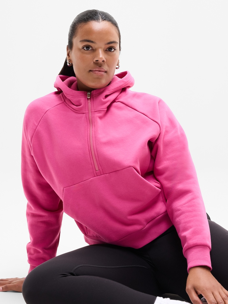 Forever Fleece 1/2 Zip Hoodie