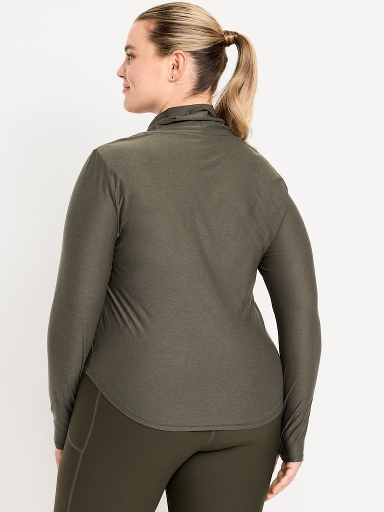 CloudMotion Funnel Neck Top
