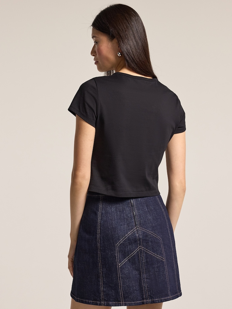 Old Navy x Anna Sui Ringer Tee