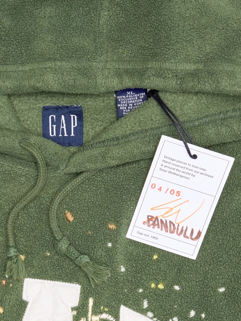 GapVintage × Bandulu Logo Hoodie — XL