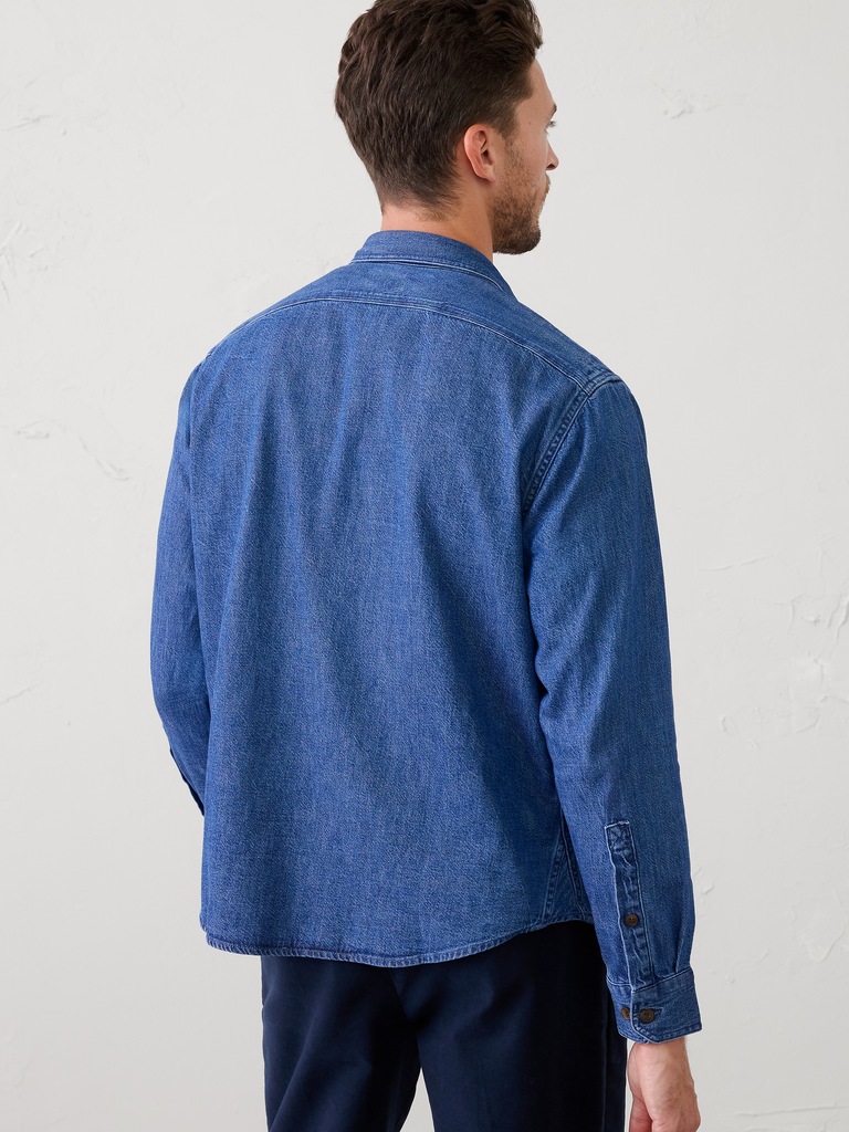 Standard-Fit Heritage Denim Shirt