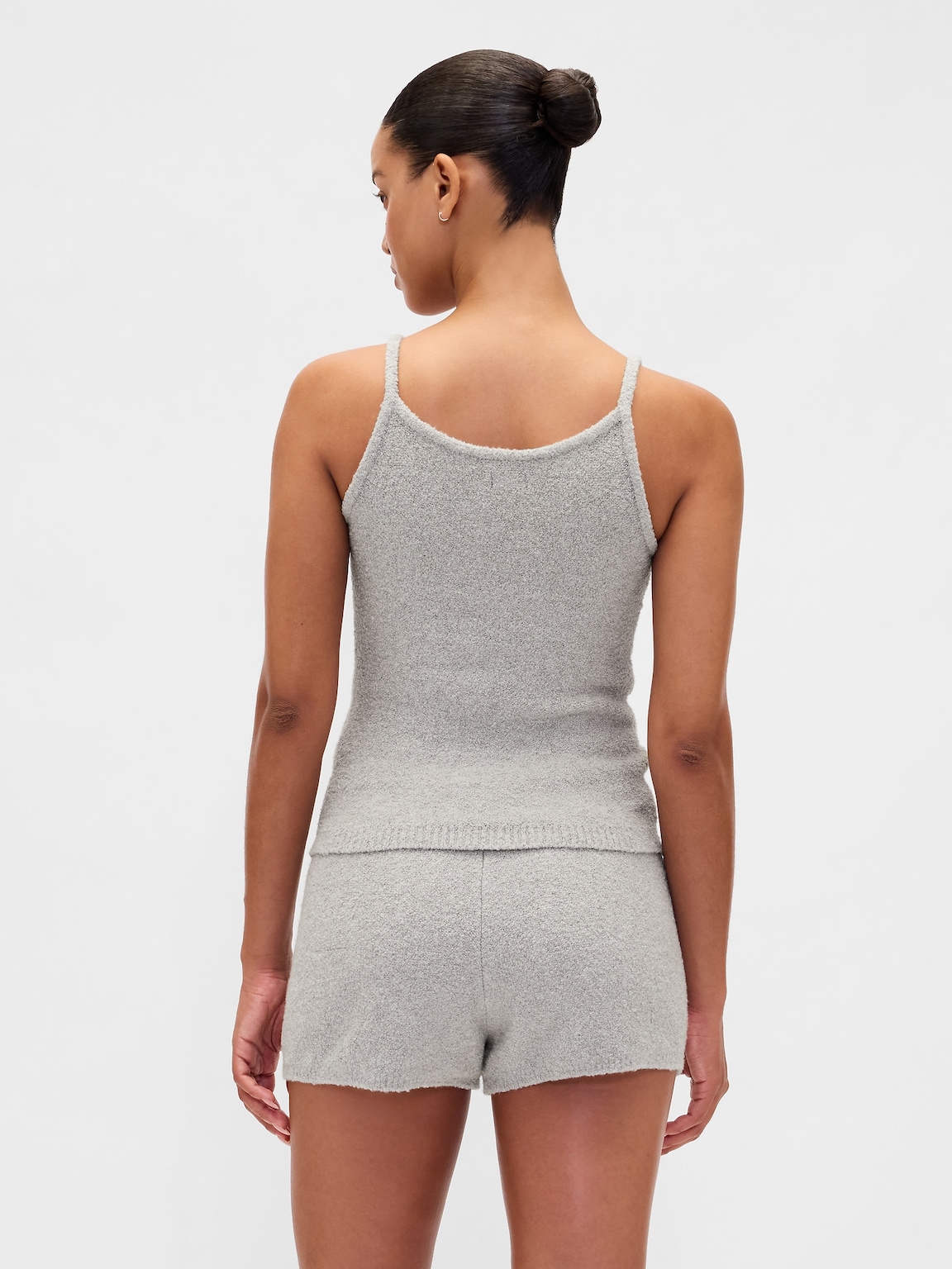 CashSoft Boucle Sweater Tank Top