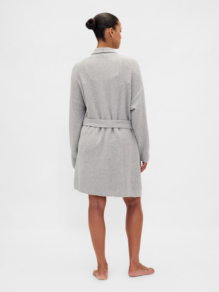 CashSoft Boucle Relaxed Robe