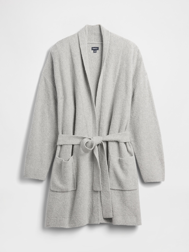 CashSoft Boucle Relaxed Robe